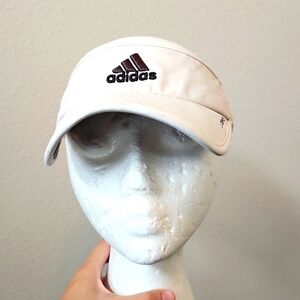 Adidas Zero White Visor Hat